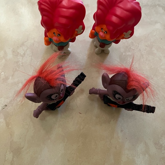 Colorful Troll Doll Set with Accessories - Picture 3 of 5